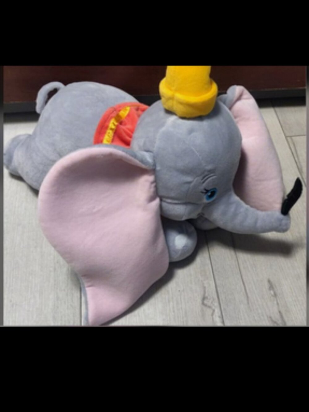 Disney Flying Dumbo Store Plush Doll 12"x18"